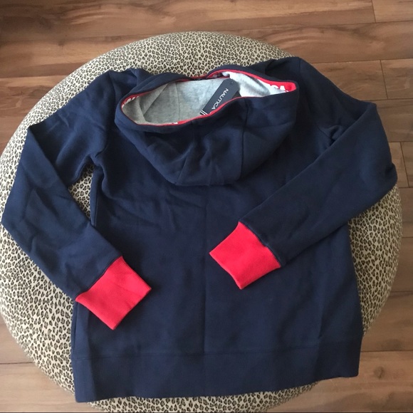 Nautica Logo Hoodie sweatshirt Boy XS - Picture 4 of 5